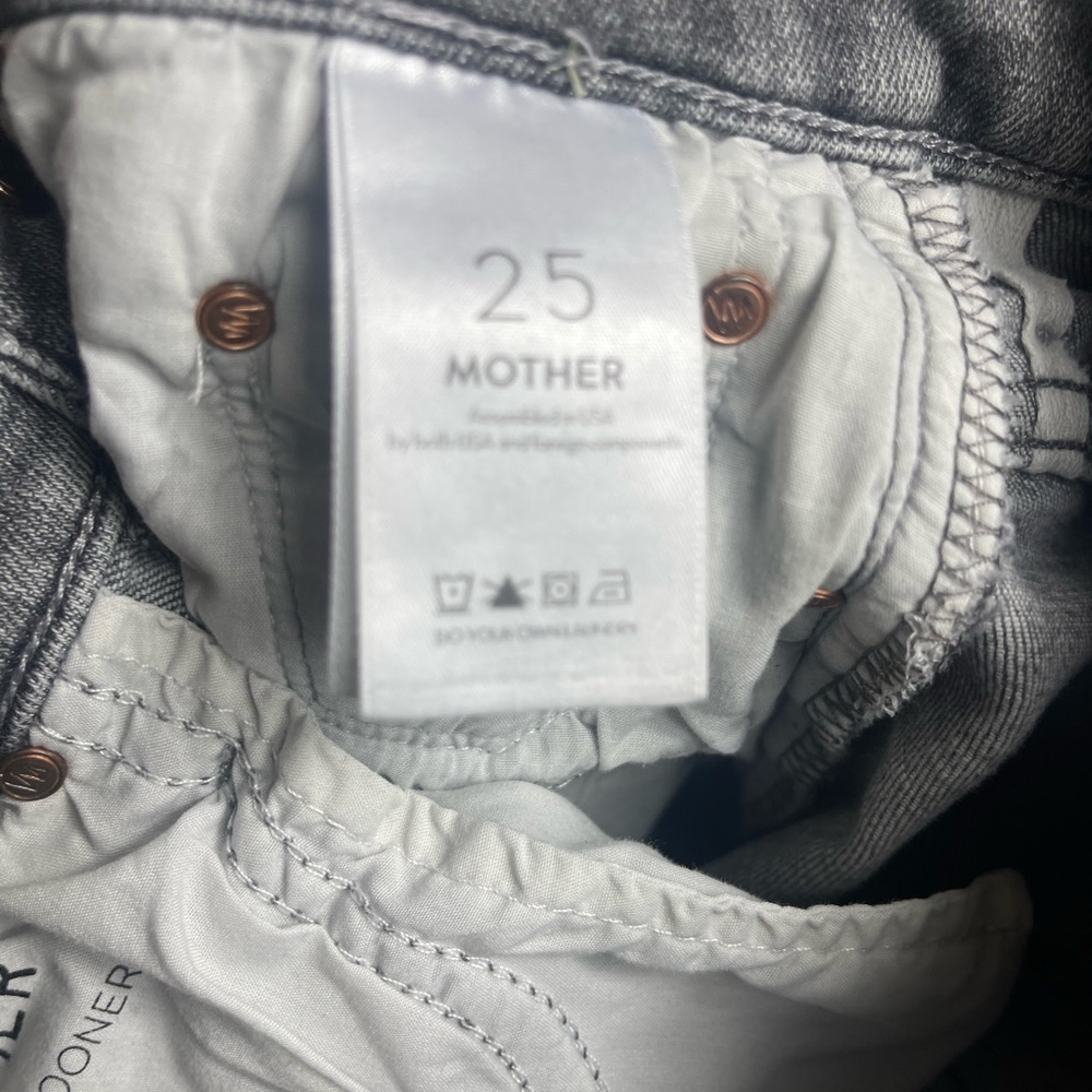 Mother Denim Super Swooner size 25 open Late - Picture 10 of 10